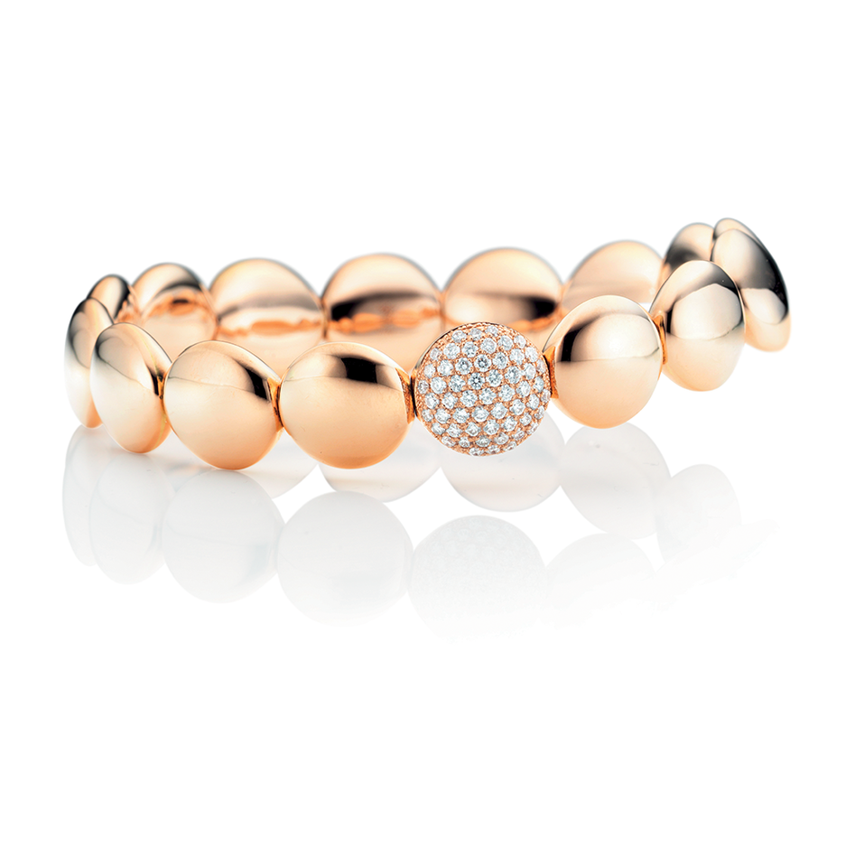 Náramek s diamanty Dolcini