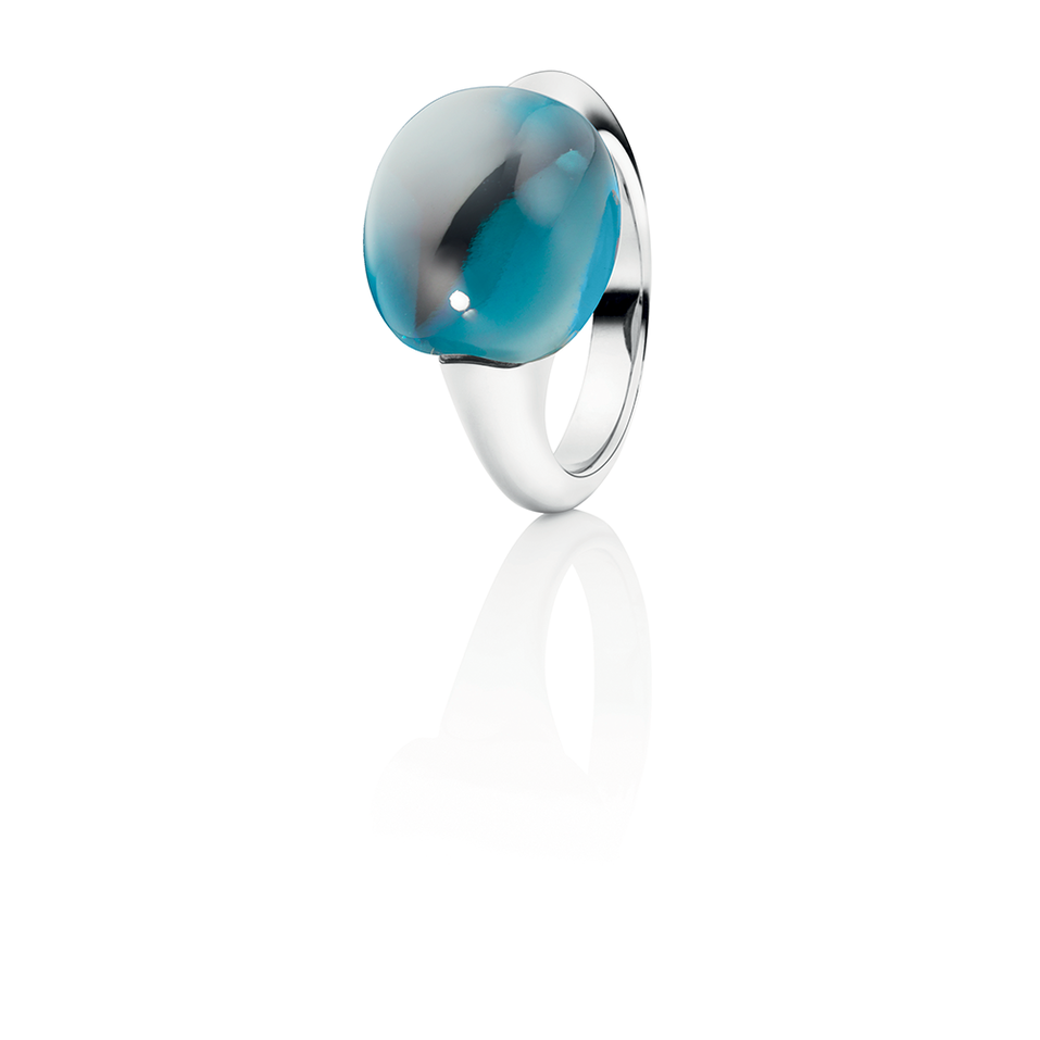 Prsten s topazem Tramonto