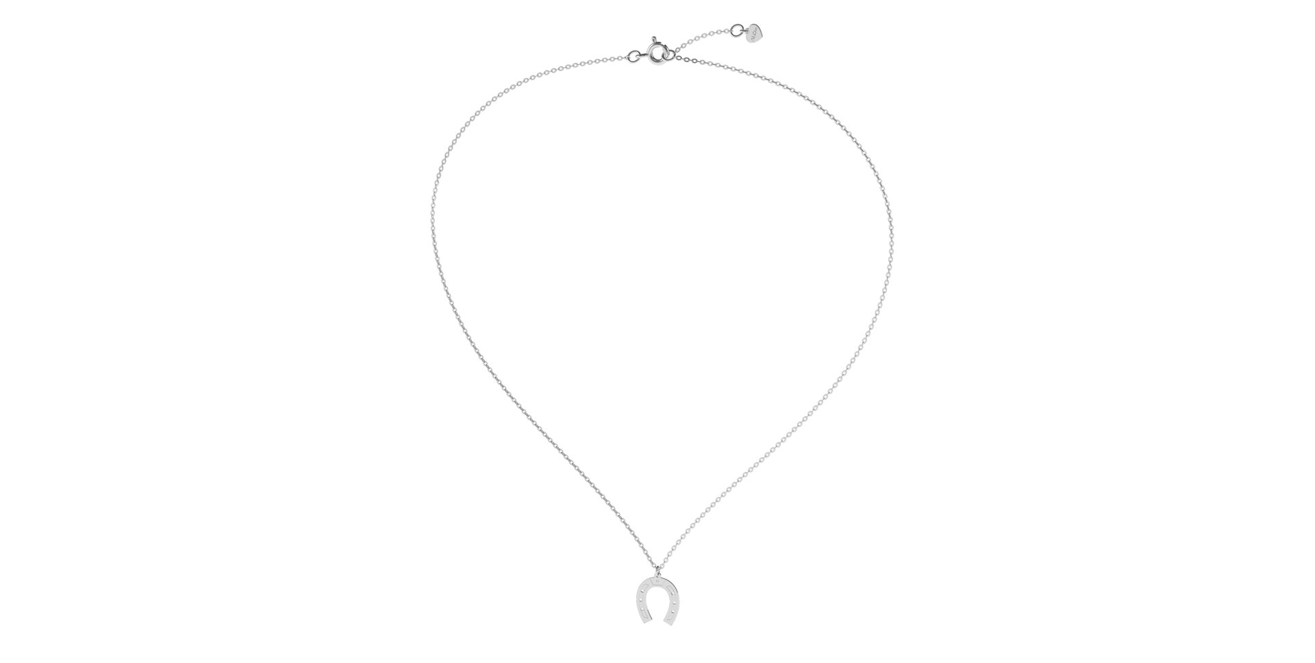 Náhrdelník s diamantem Horseshoe