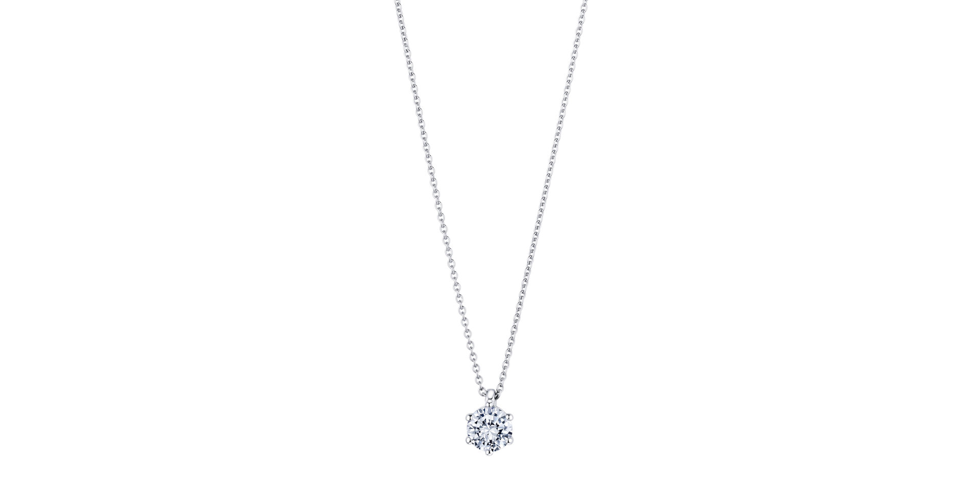Náhrdelník s diamantem Diamond Dot