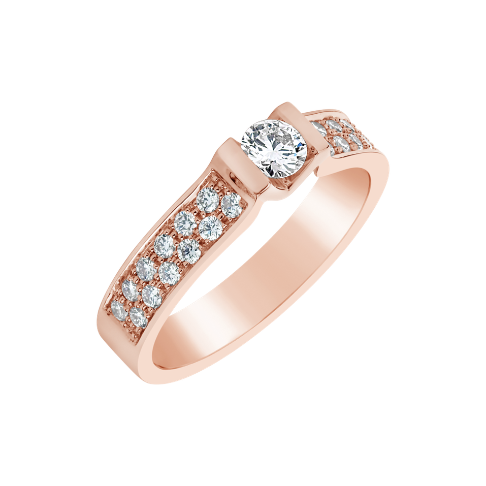 Prsten s diamanty Regina