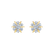 Náušnice s diamanty Flowery2