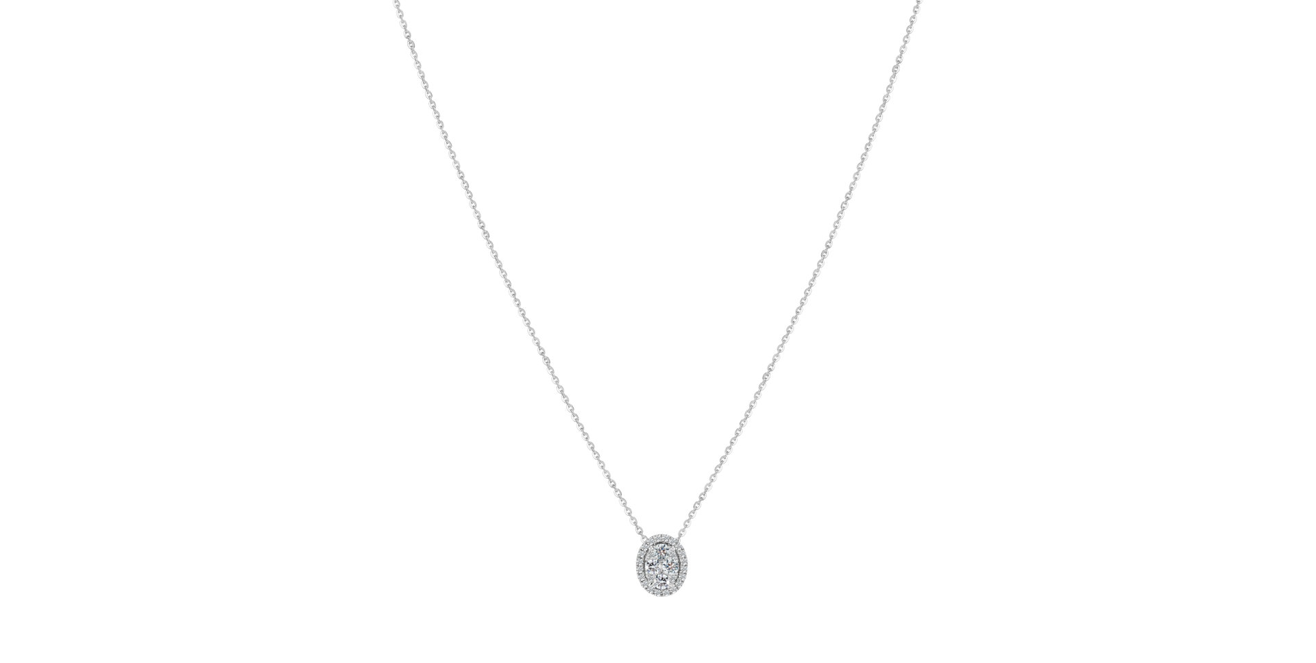 Náhrdelník s diamanty Circle of Grace