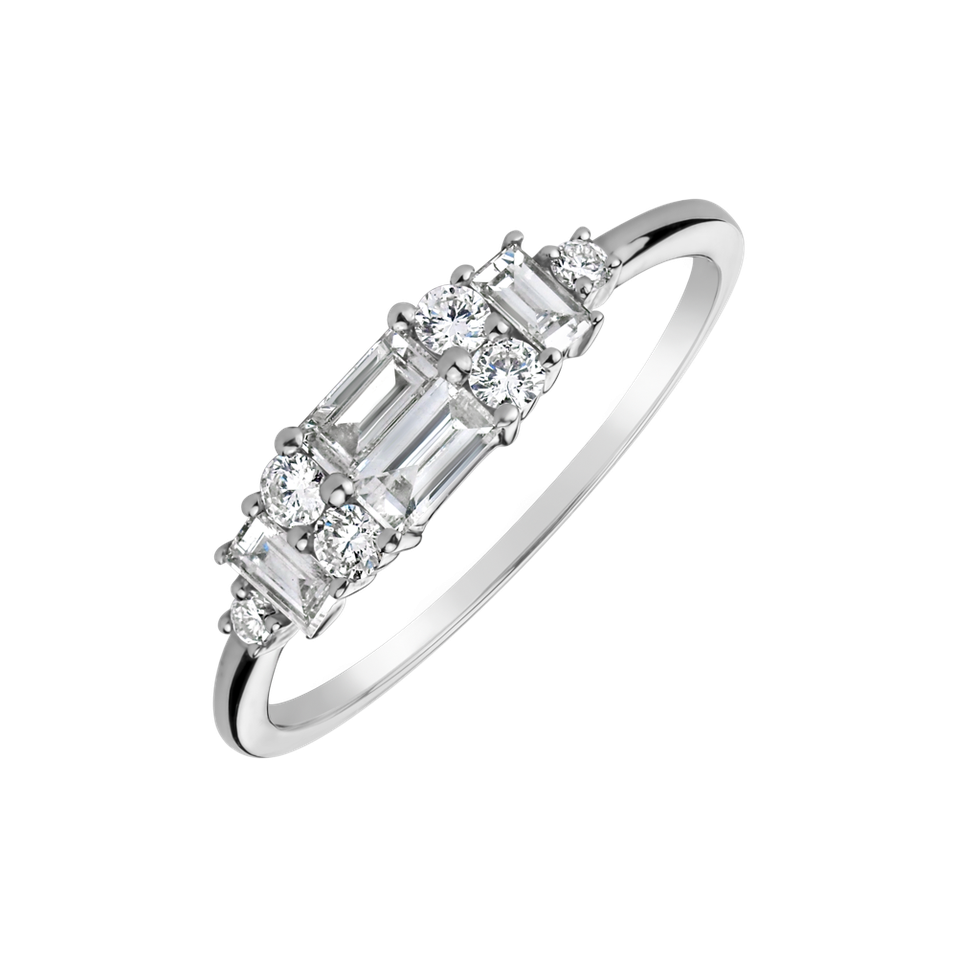 Prsten s diamanty Nobilis