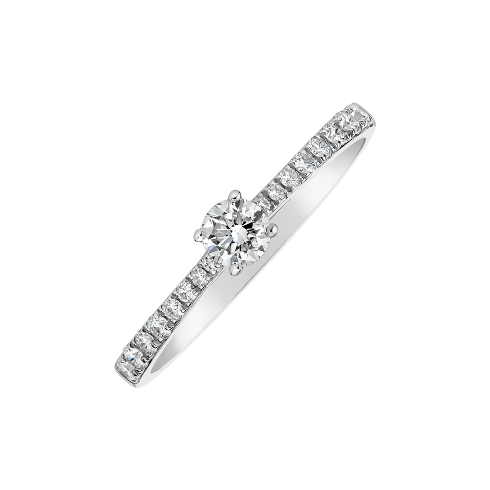 Prsten s diamanty Victoria
