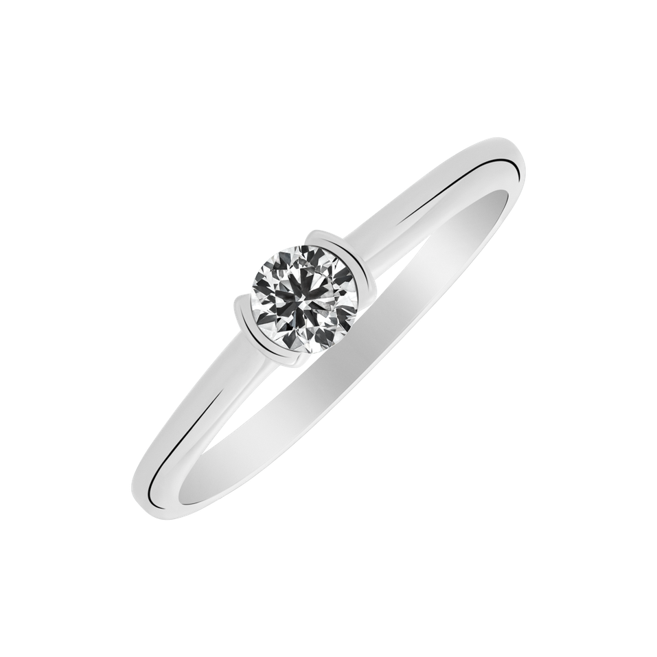 Prsten s diamantem Asteria