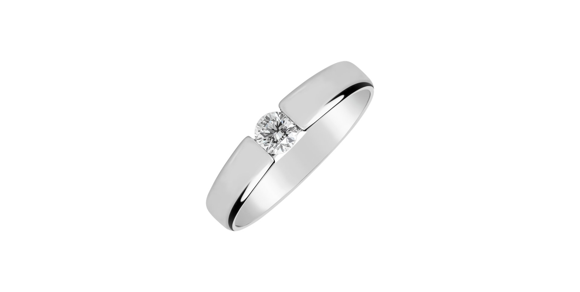 Prsten s diamantem Caeloria