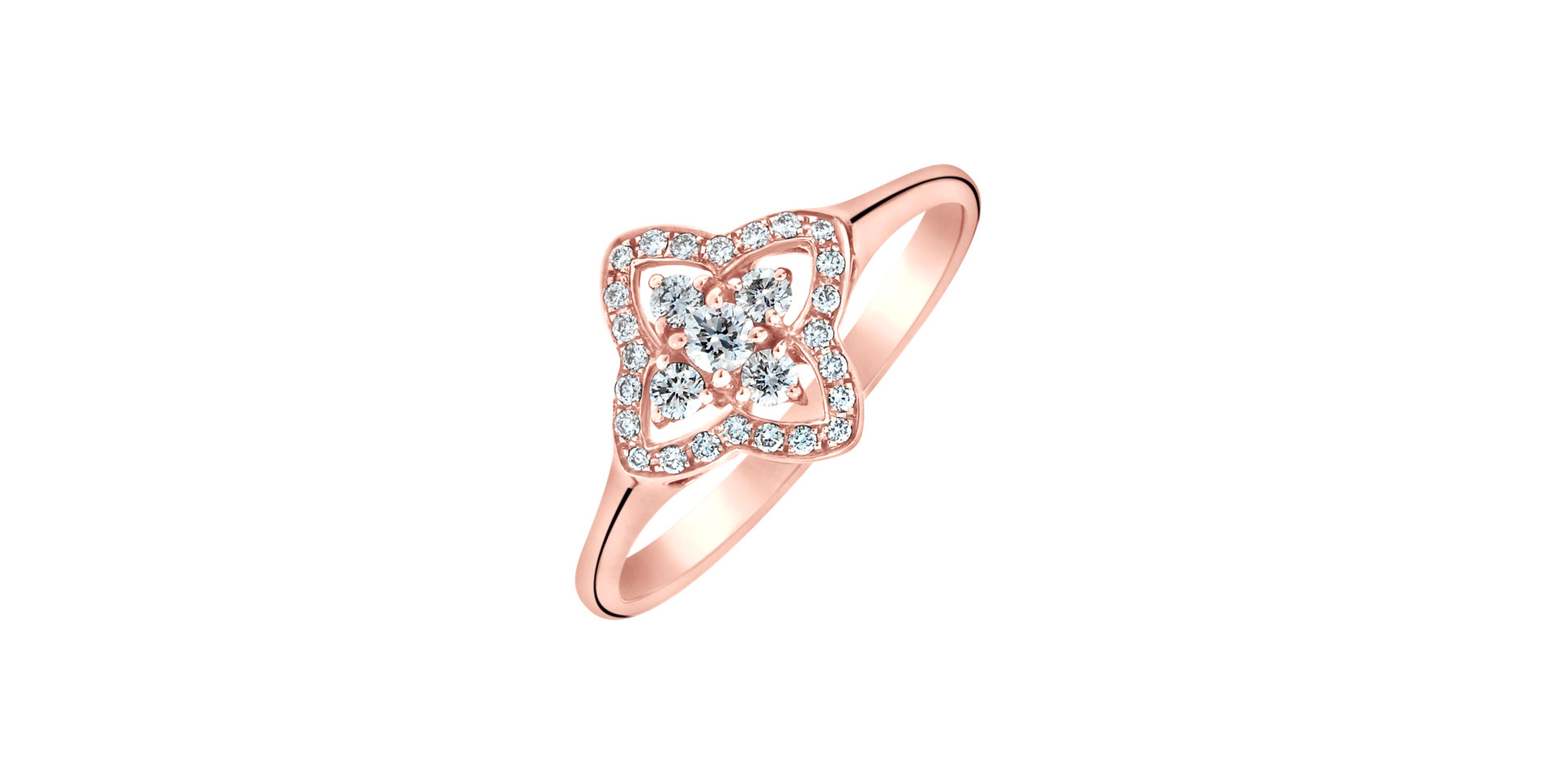Prsten s diamanty Bryonia