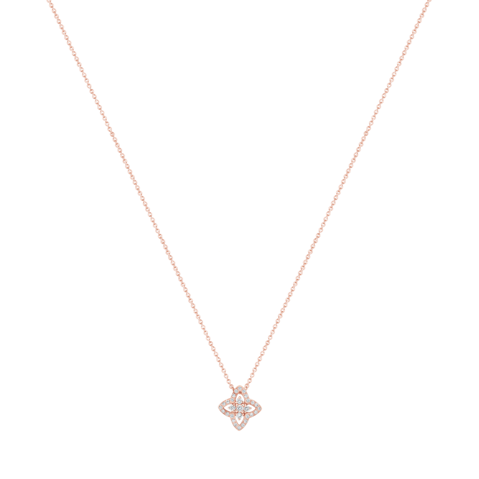 Náhrdelník s diamanty Claria