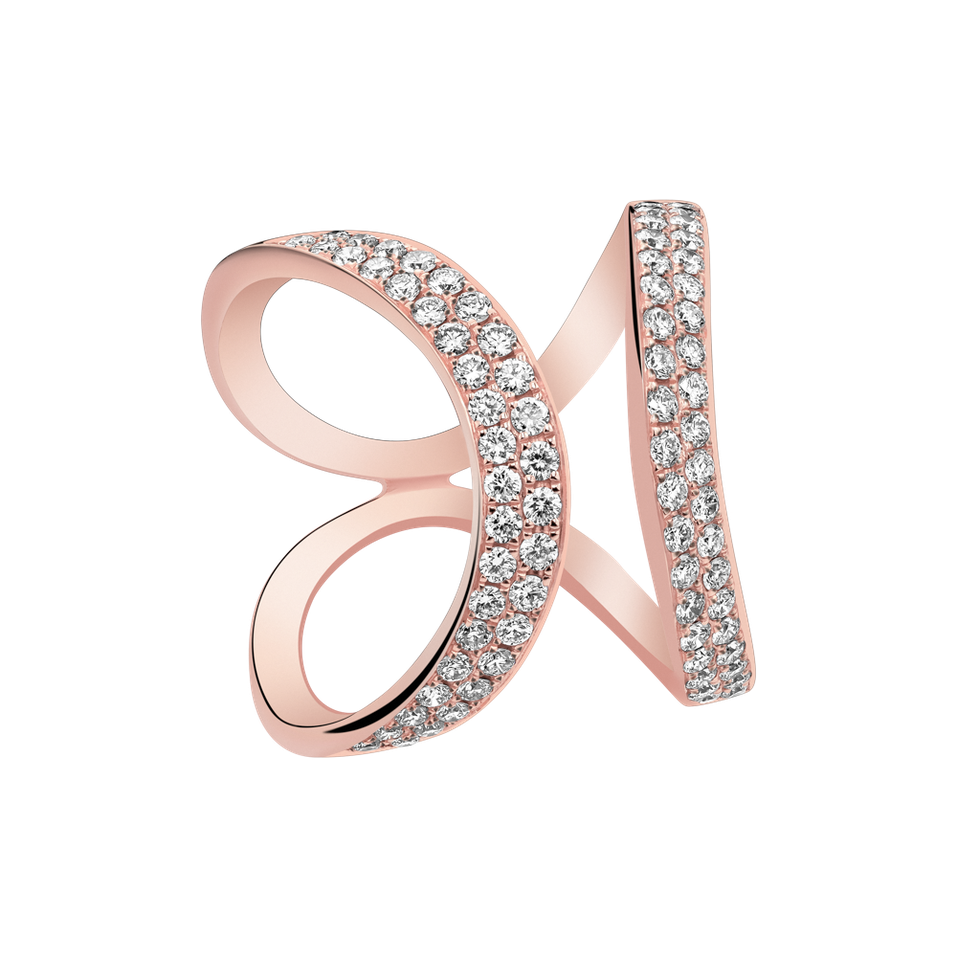 Prsten s diamanty Thea