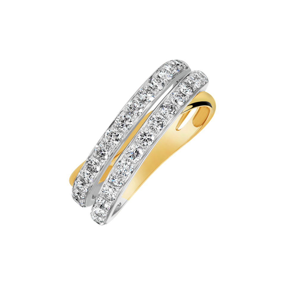Prsten s diamanty Altissima