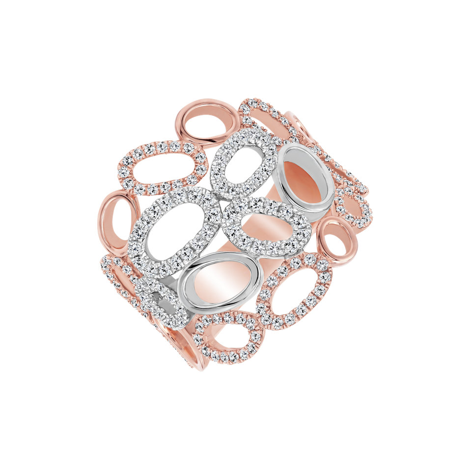 Prsten s diamanty Cohesive