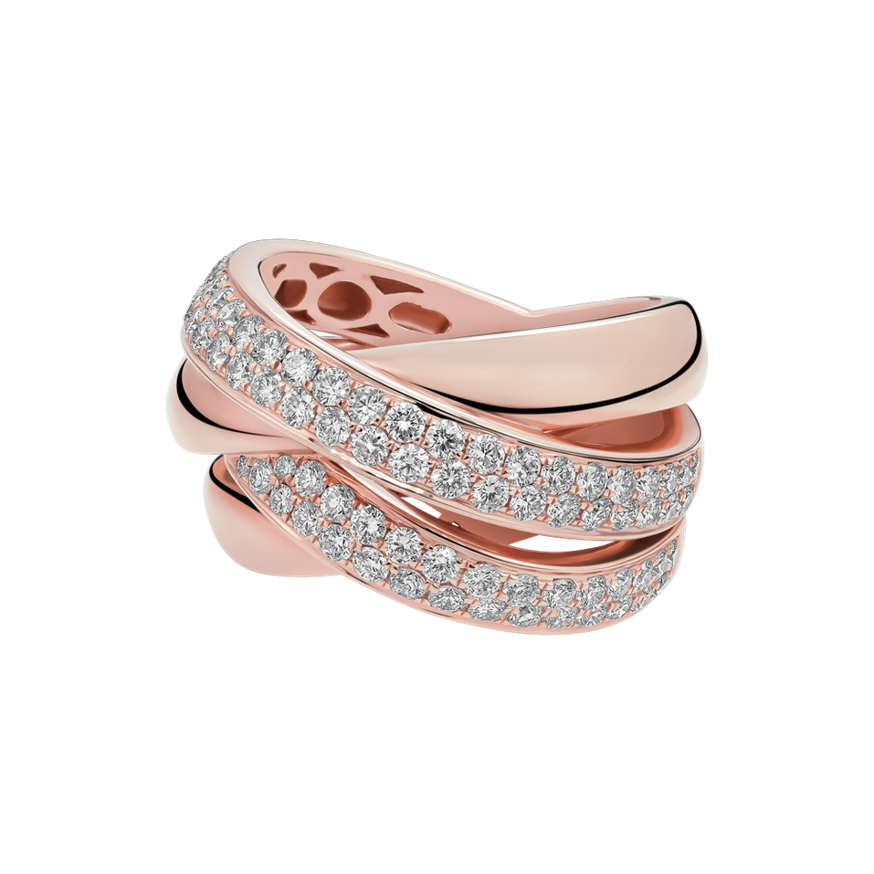 Prsten s diamanty Ela