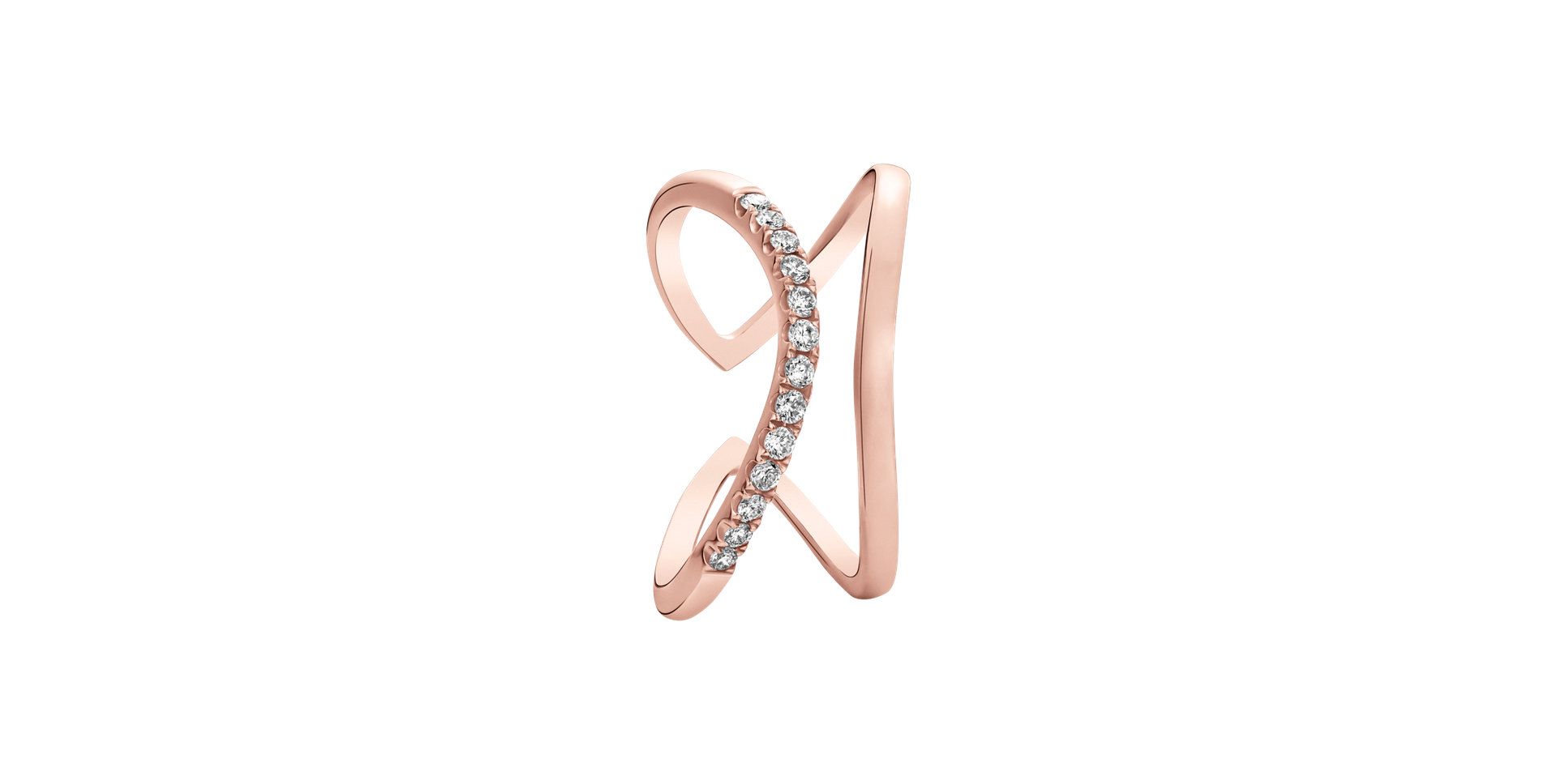 Prsten s diamanty Elura