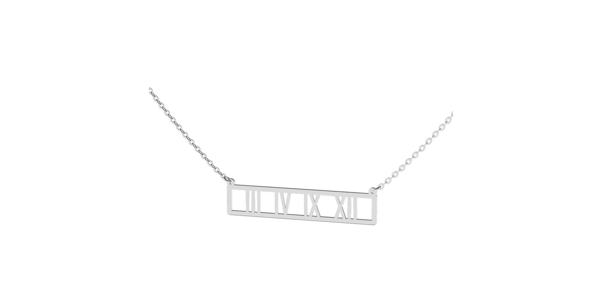 Náhrdelník s diamantem Precious Time