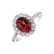 Prsten s rubínem a diamanty Princess Glamour2