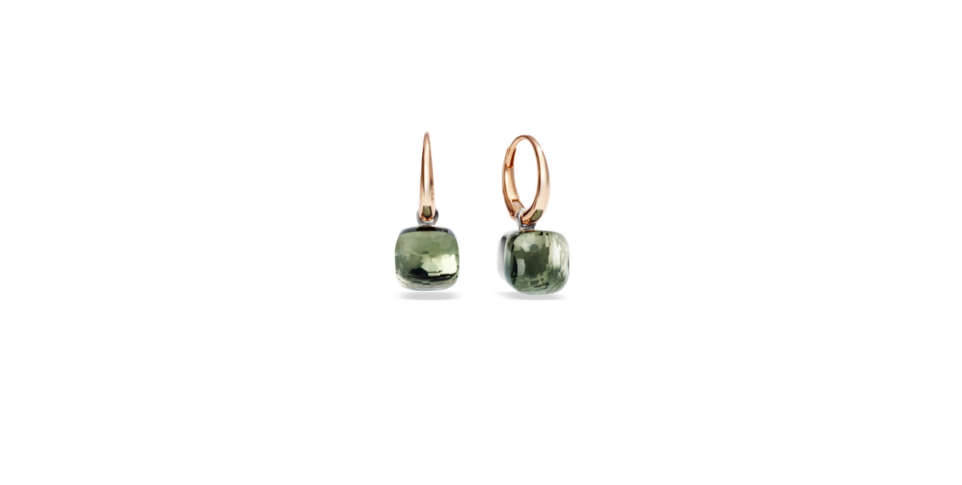 Náušnice s ametystem Nudo Petit