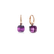 Náušnice s ametystem Nudo Petit2