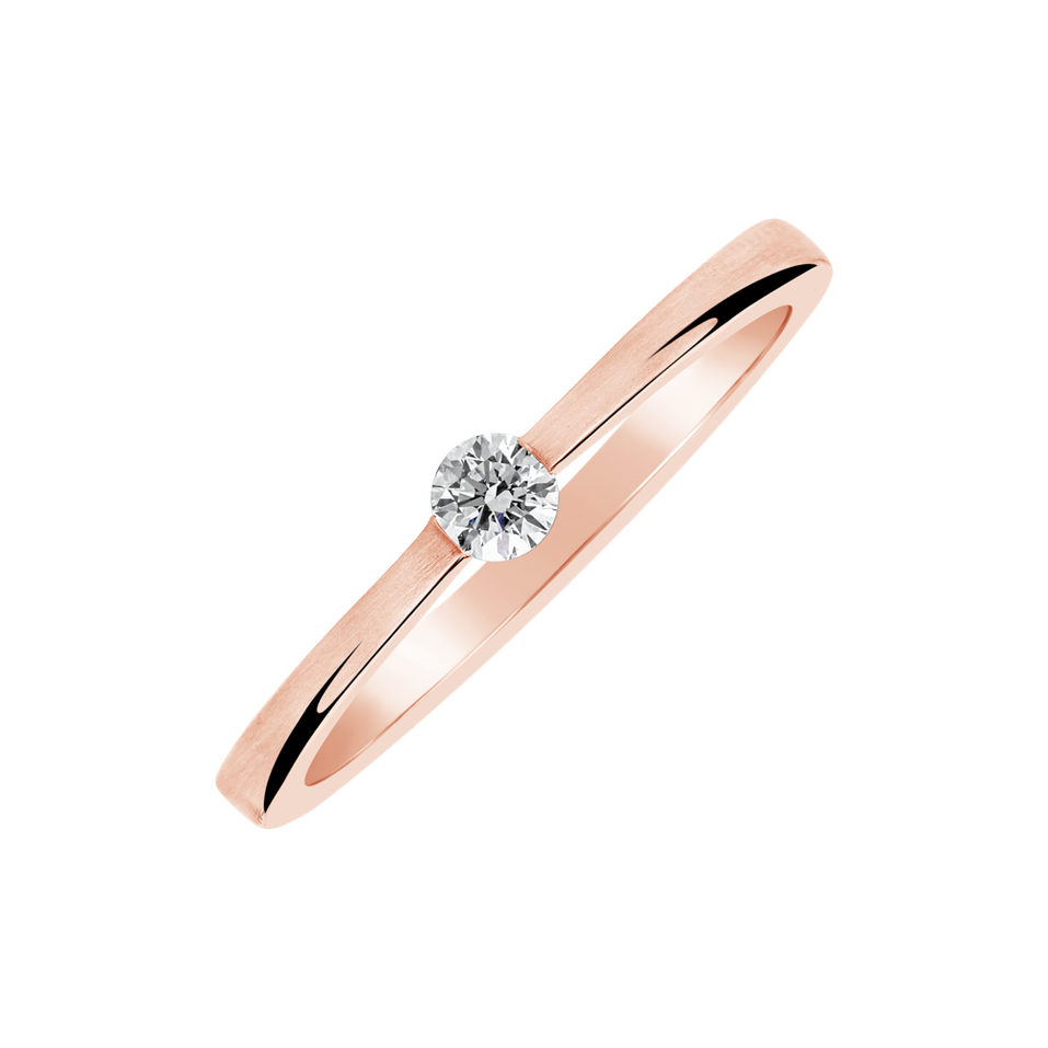 Prsten s diamantem Elythia