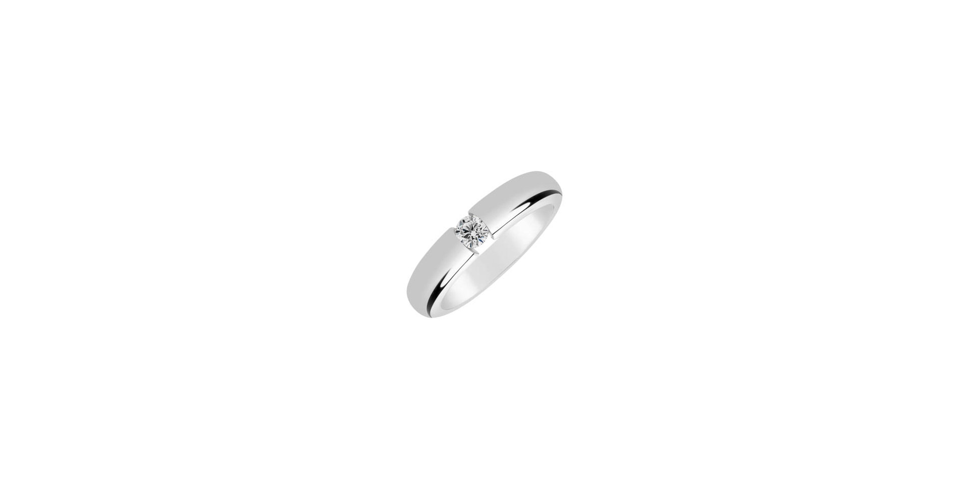 Prsten s diamantem Hemera
