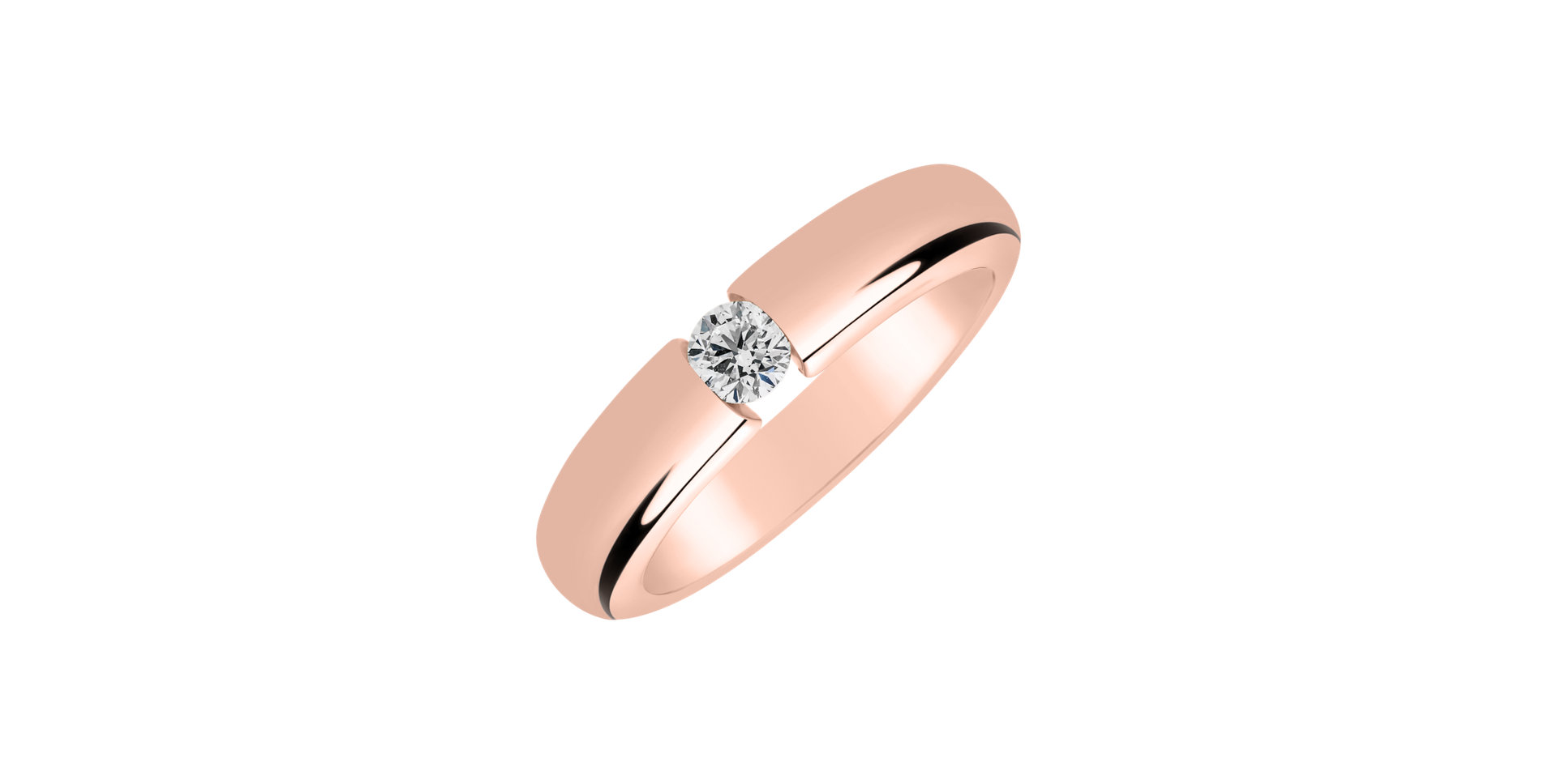 Prsten s diamantem Hemera