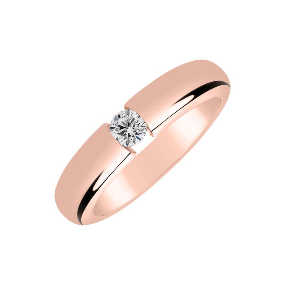 Prsten s diamantem Hemera