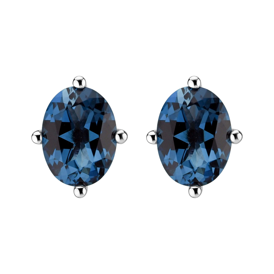 Naušnice s topazem Oriane