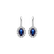 Náušnice s diamanty a safírem Royal Allegory2