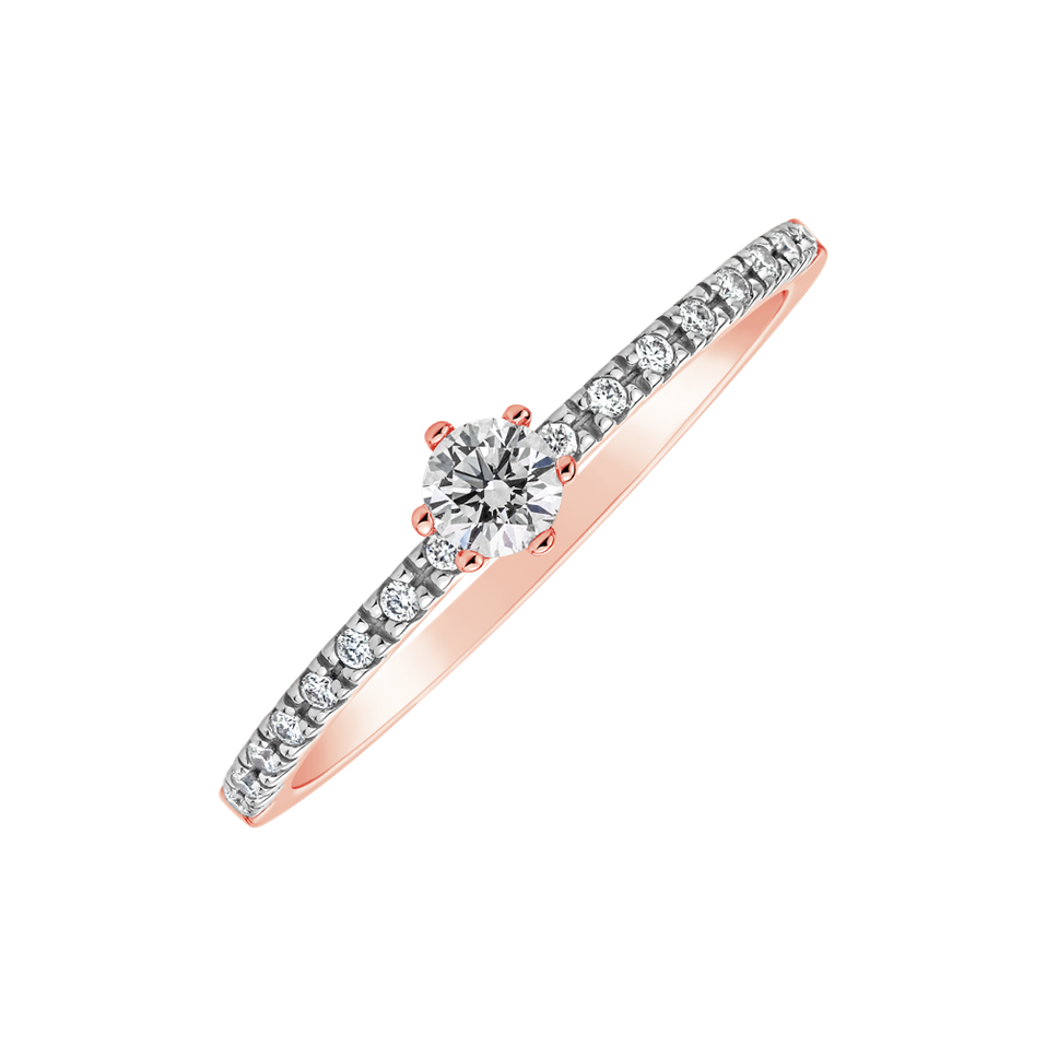 Prsten s diamanty Althea