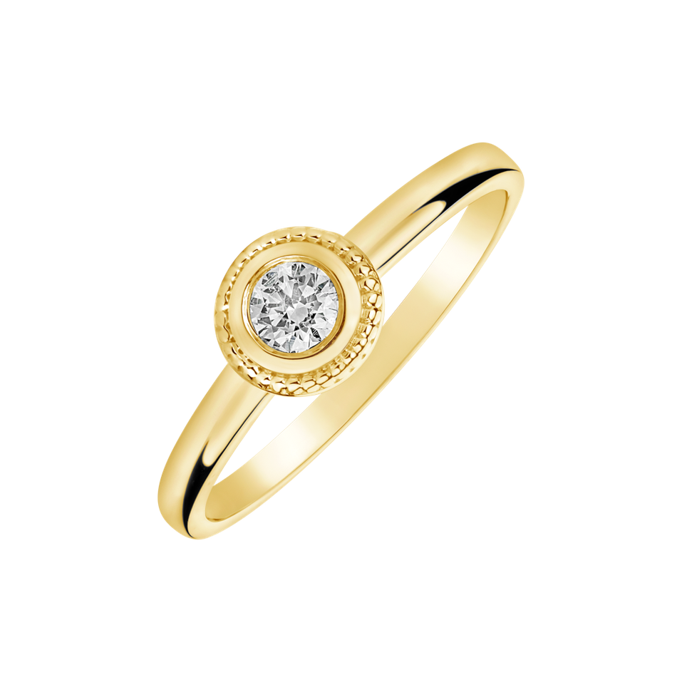 Prsten s diamantem Marcellus