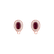 Náušnice s diamanty a rubínem Lucky Ruby2