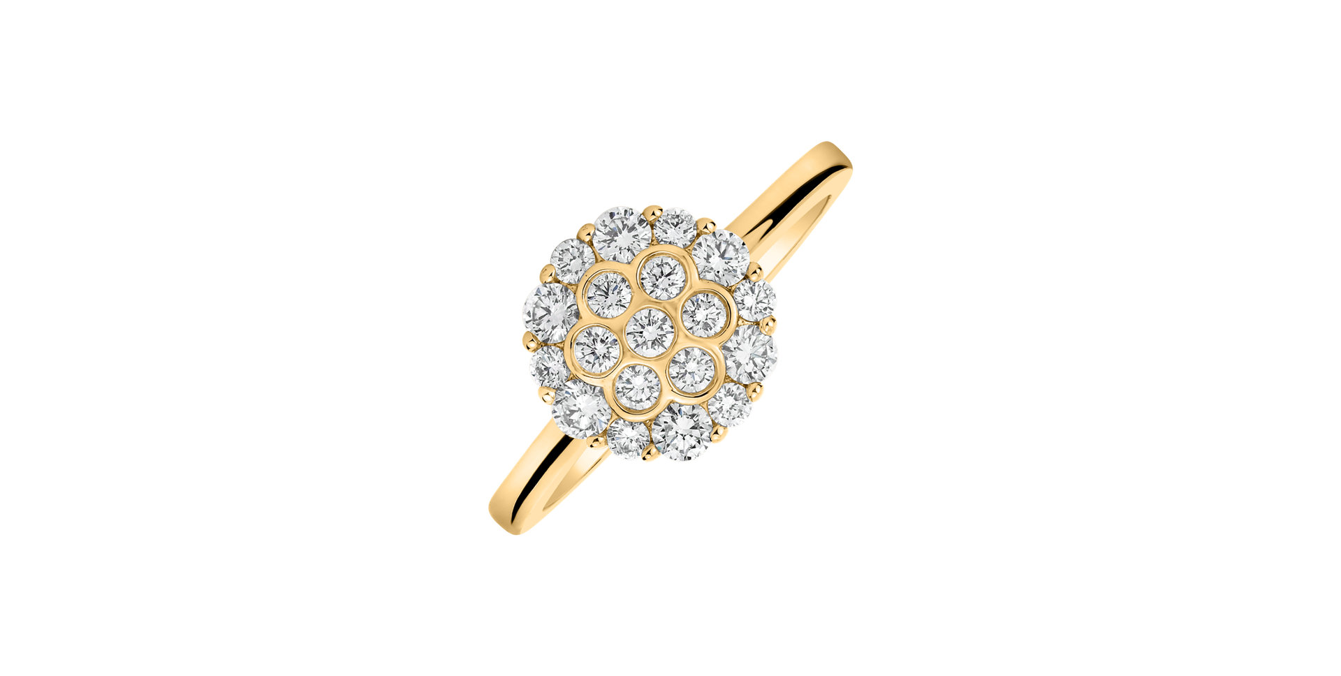 Prsten s diamanty Tiberius