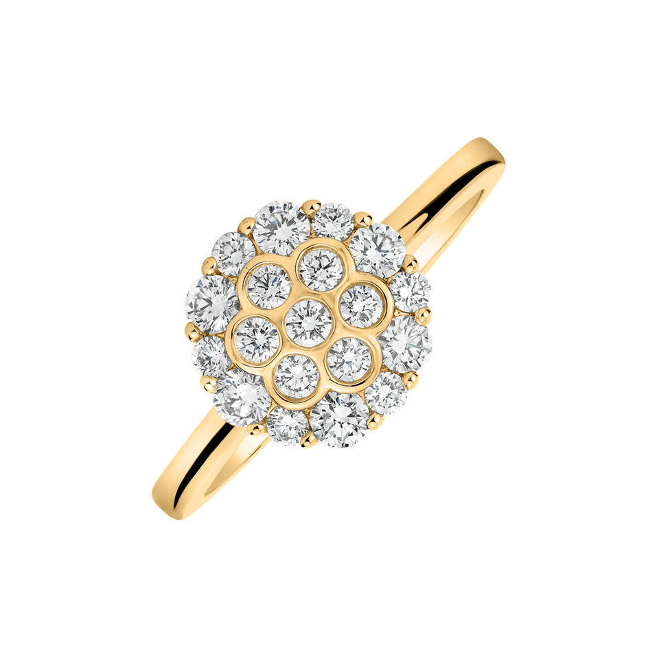 Prsten s diamanty Tiberius