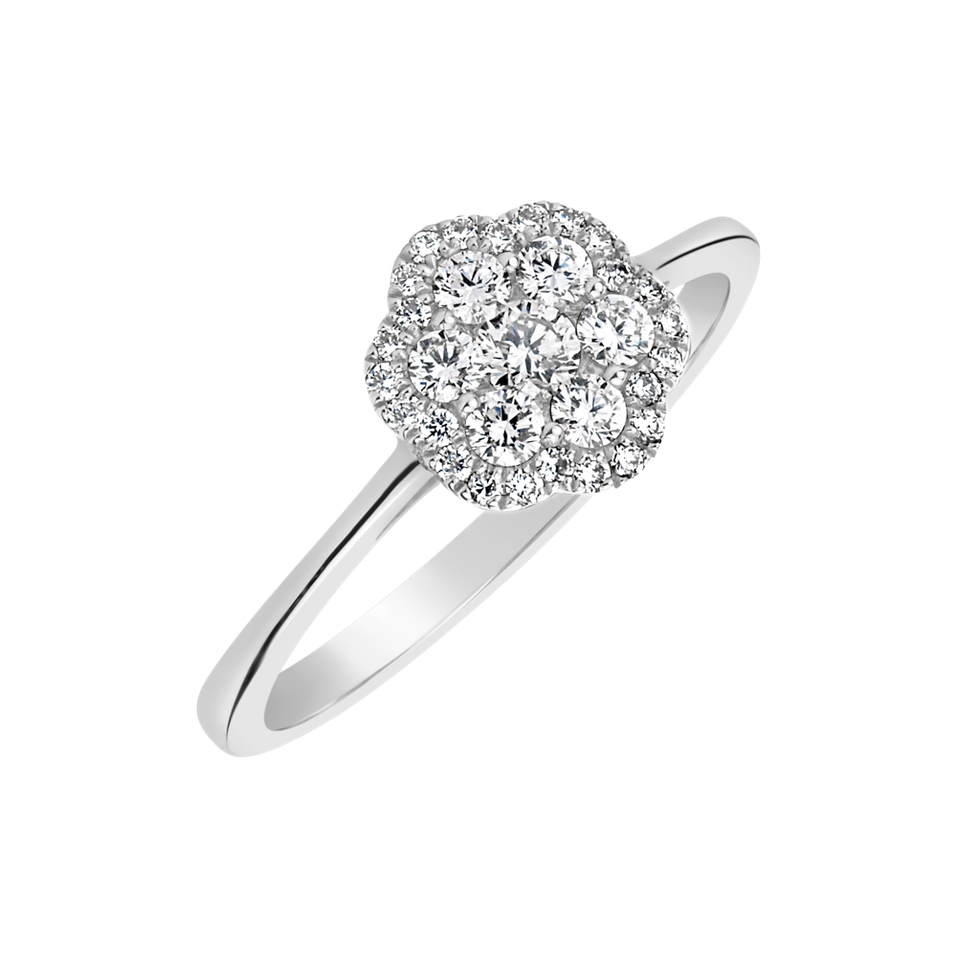 Prsten s diamanty Amandelle