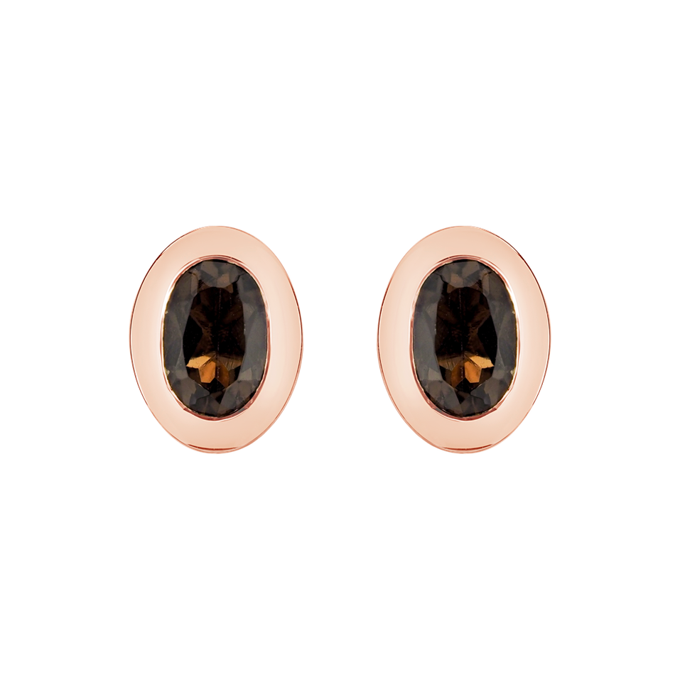 Náušnice s quartzem Sylvette