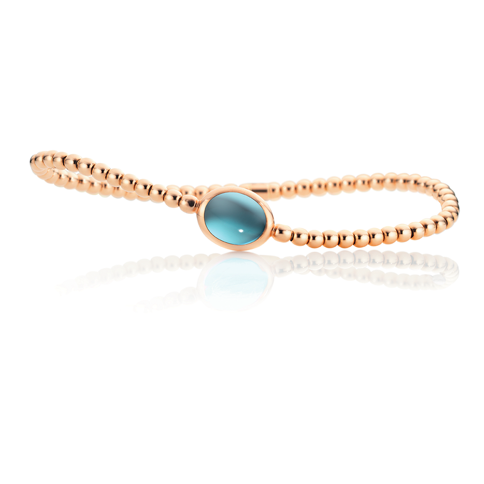 Náramek s topazem sky Velluto