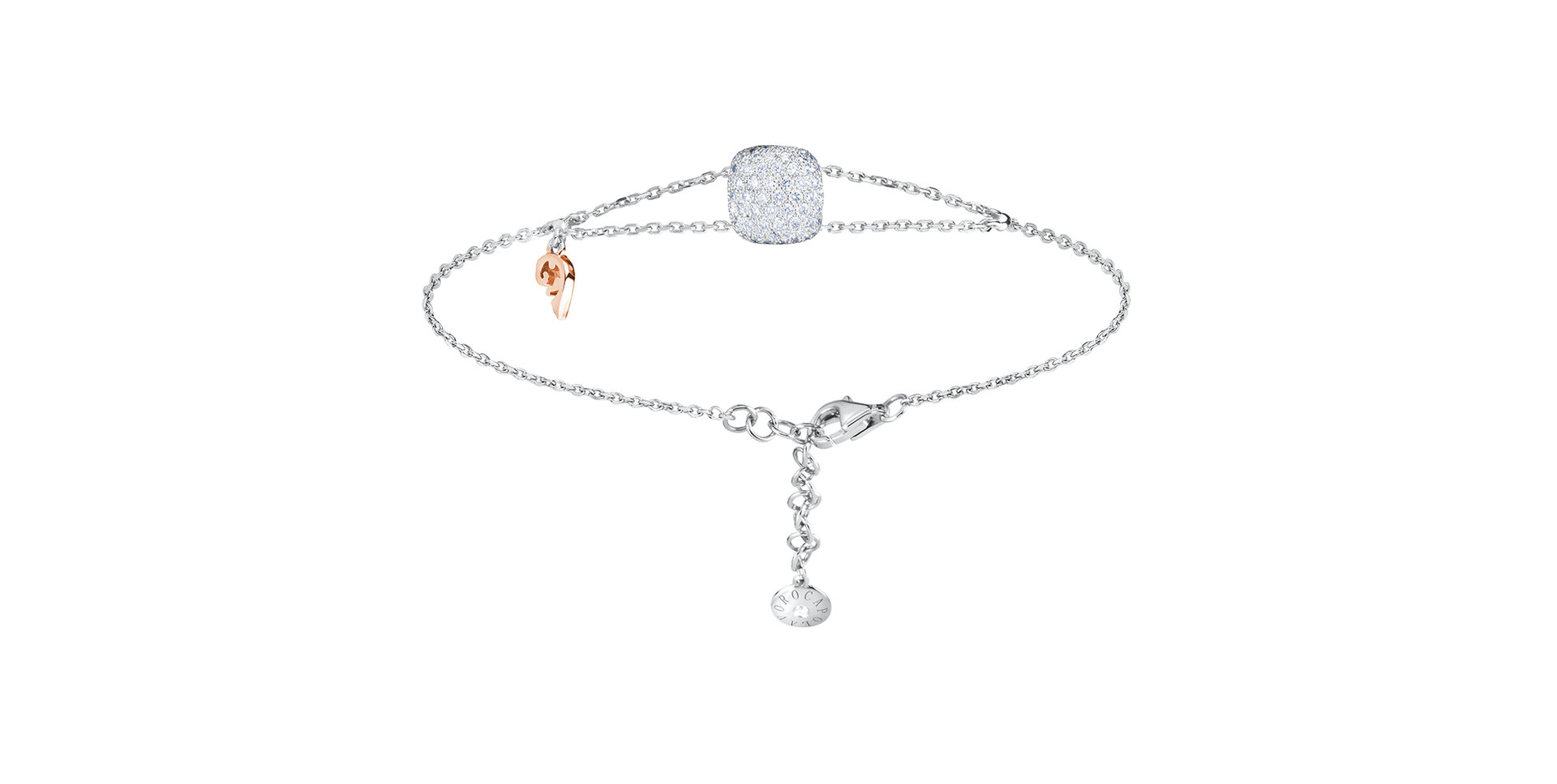 Náramek s diamanty Happy Holi