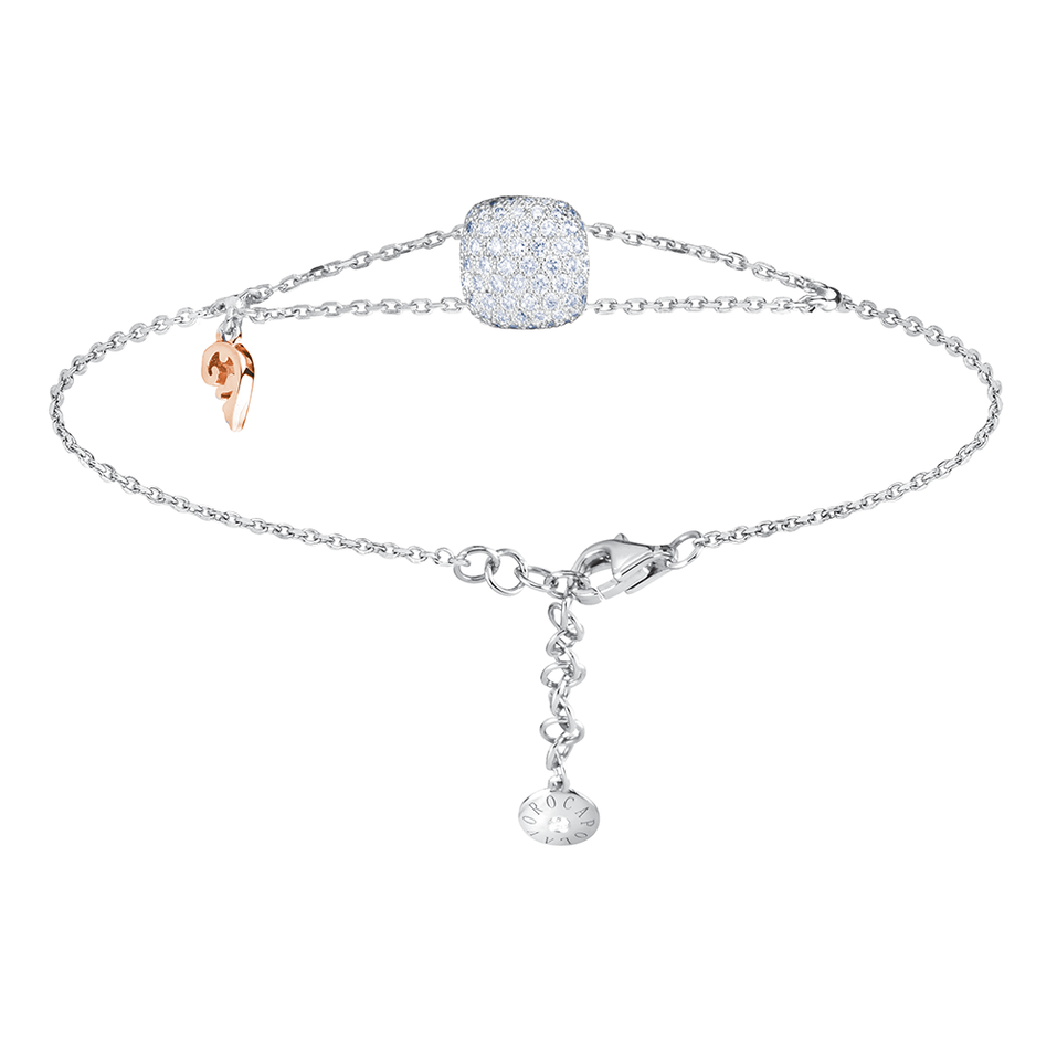 Náramek s diamanty Happy Holi