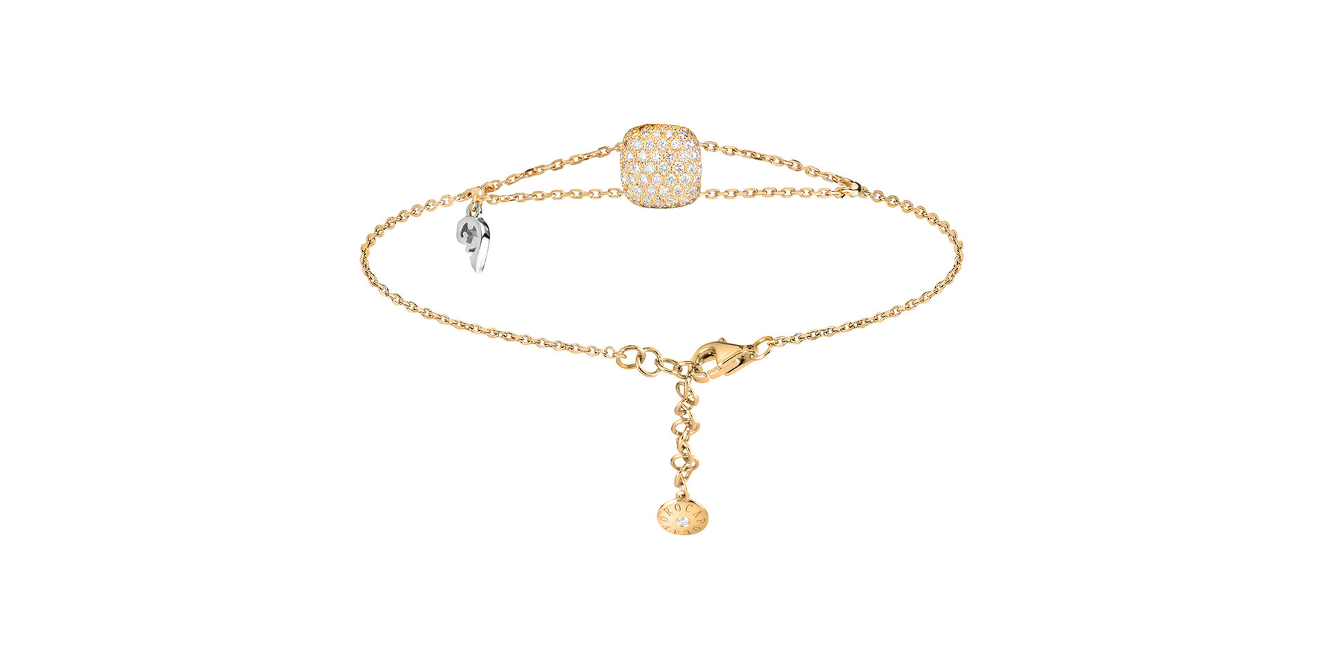 Náramek s diamanty Happy Holi