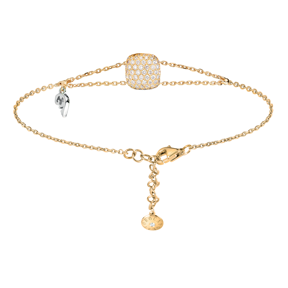 Náramek s diamanty Happy Holi