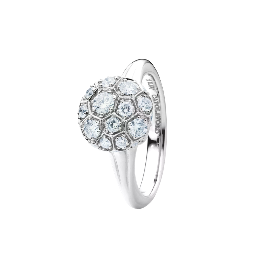 Prsten s diamanty Fiore Magico