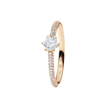 Prsten s diamanty Diamante in Amore