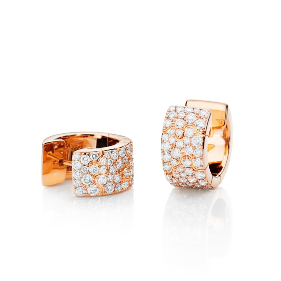 Náušnice s diamanty Diamante in Amore