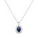 Přívěs se safírem a diamanty Goddess Elegance2