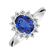 Prsten se safírem a diamanty Princess2