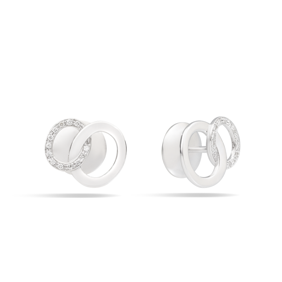 Náušnice s diamanty Brera