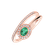 Prsten s diamanty a smaragdem Nicolette2