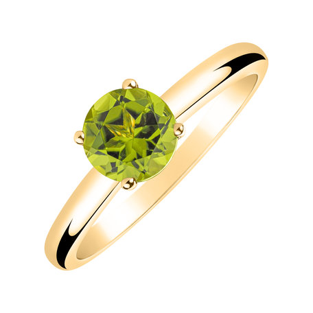 Prsten s peridotem Bonbon