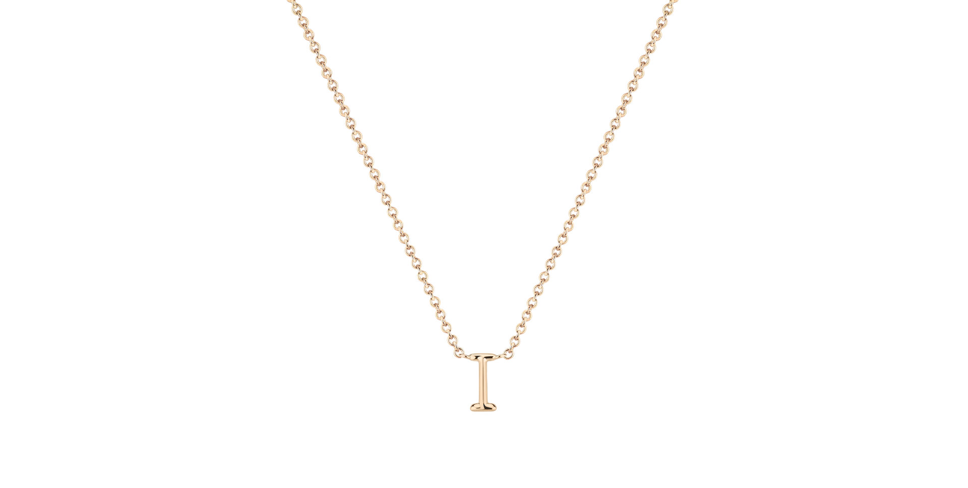 Náhrdelník s diamantem Round Line I