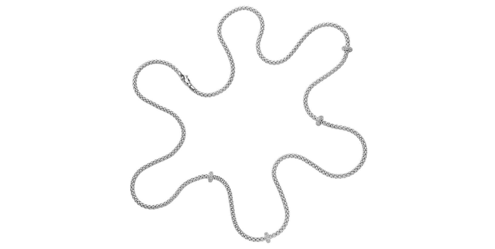 Náhrdelník s diamanty EKA